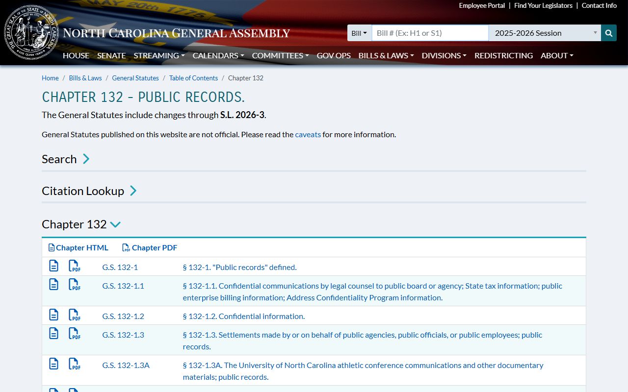 Polk County criminal court records North Carolina public records law