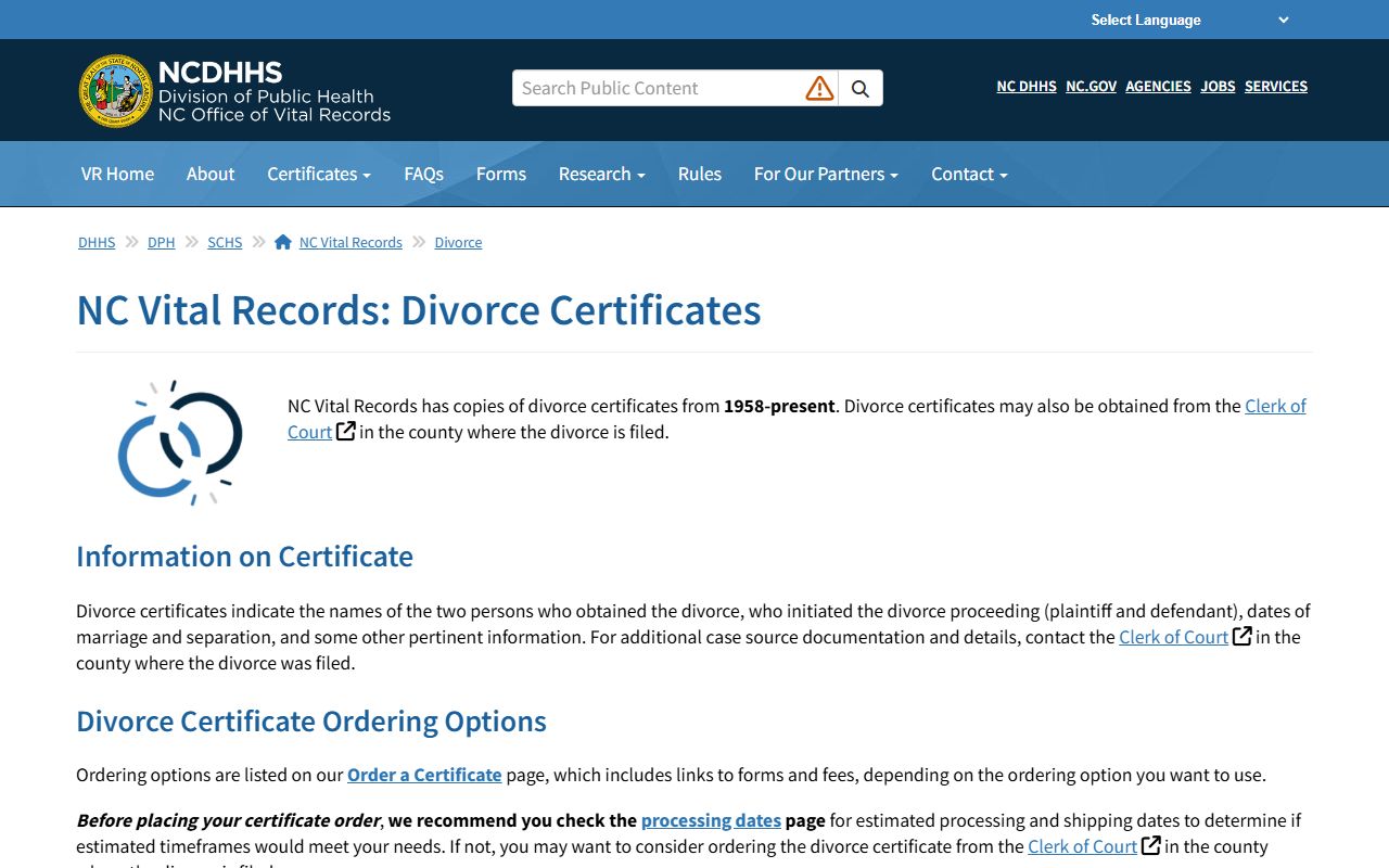 Polk County divorce records North Carolina divorce and marriage help topic